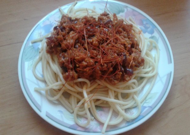 Fotografia przedstawiająca Piekielne spaghetti