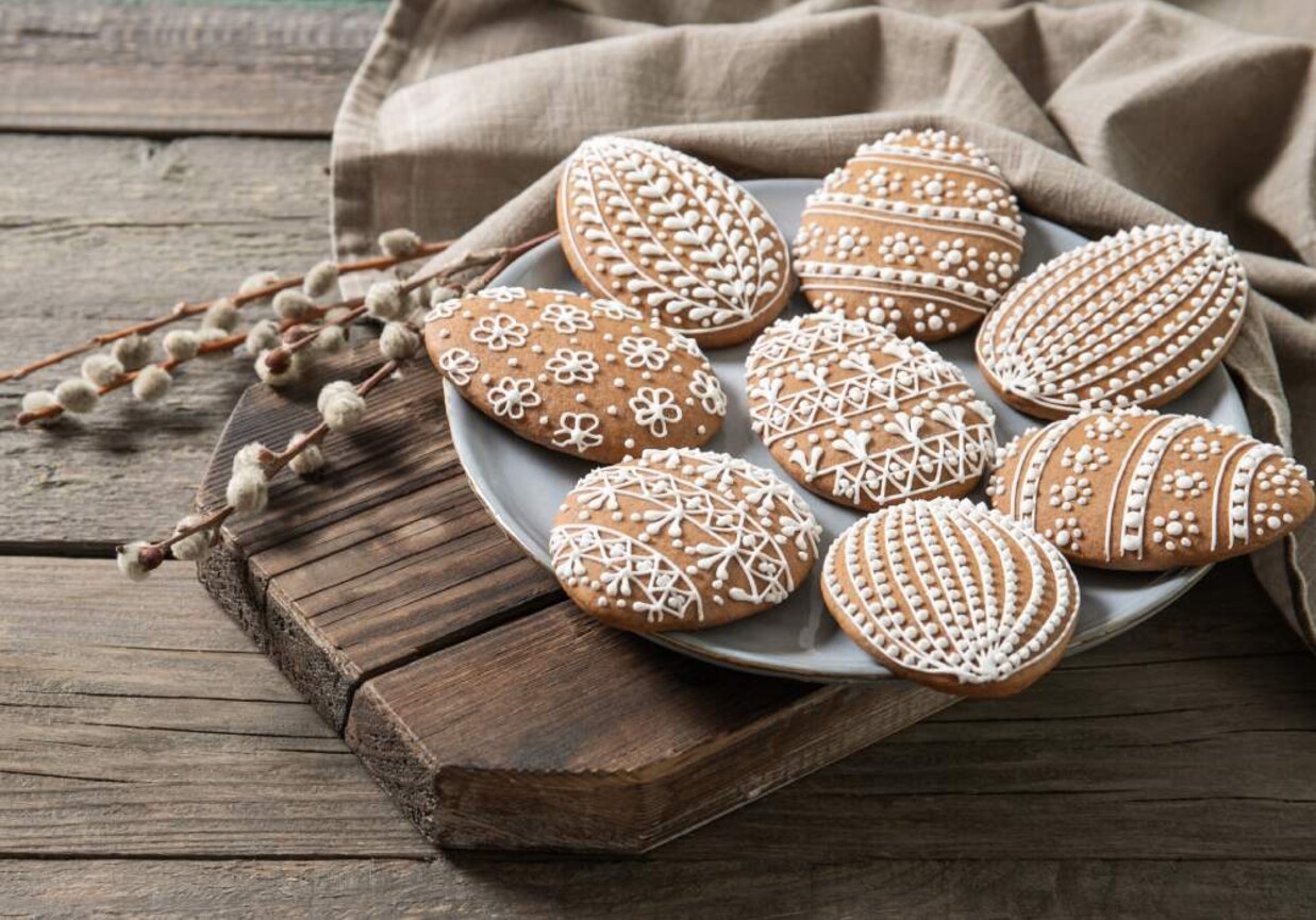 Pierniczki wielkanocne fantazyjne foto