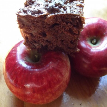 Krok 7 - Piernik z jabłkami - bardzo prosty foto