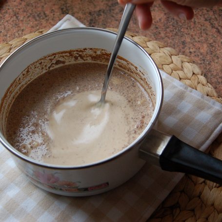Krok 2 - piernikowa panna cotta foto