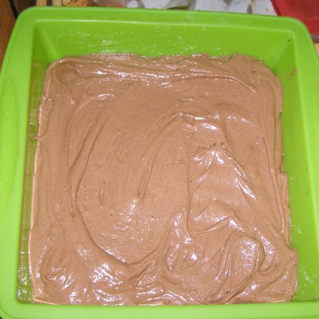 Krok 1 - piernikowe ciasto z kremem z serka homogenizowanego... foto
