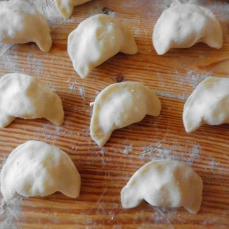 Krok 6 - Pierogi ruskie z miętą foto