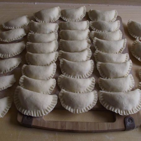 Krok 6 - Pierogi ruskie z miętą foto