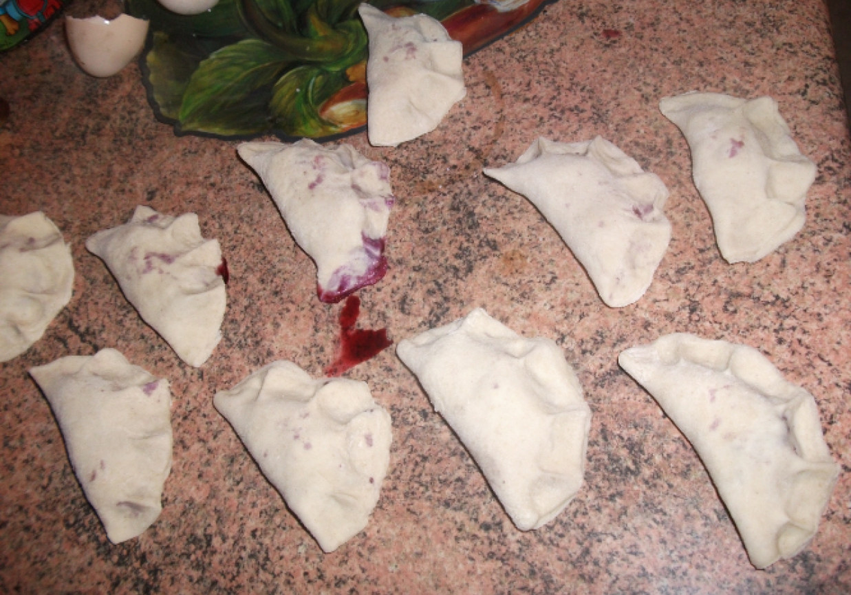 pierogi z jagodami eweliny foto