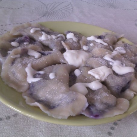 Krok 6 - Pierogi z jagodami foto