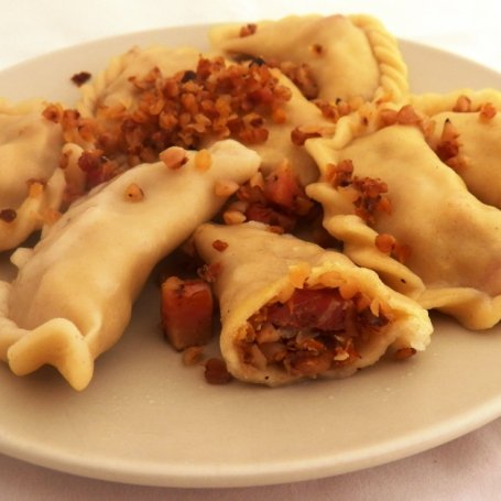 Krok 6 - Pierogi z kaszą gryczaną foto