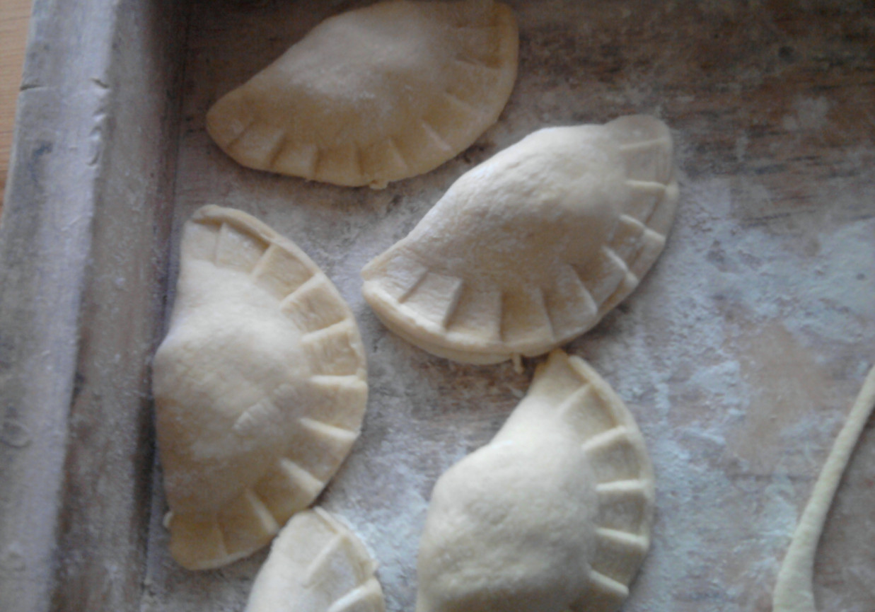 Pierogi z pasztetową foto