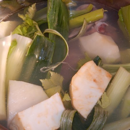 Krok 1 - Pierogi z płuckami, wątróbką i pieczarkami foto