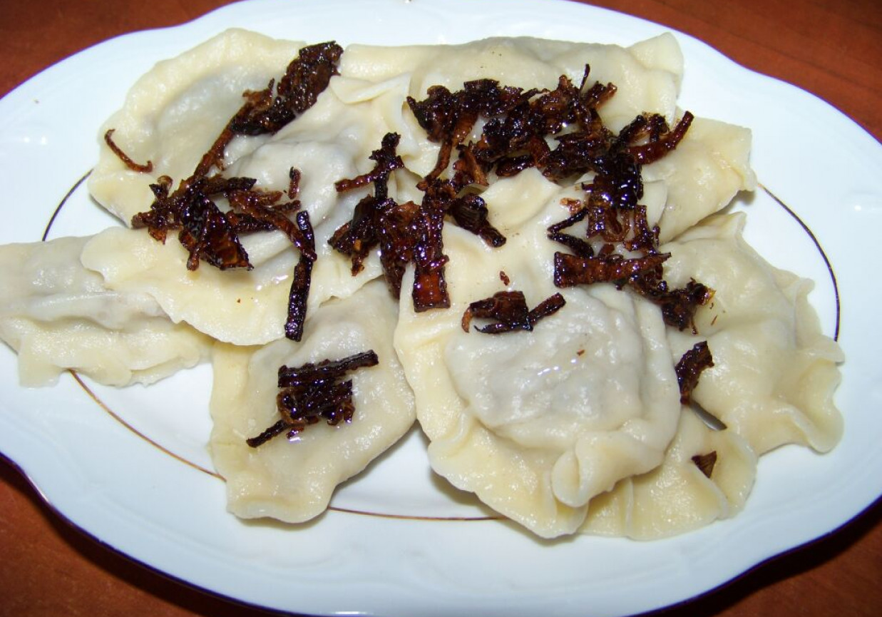 Pierogi z serduszkami i cebulką według Agi foto