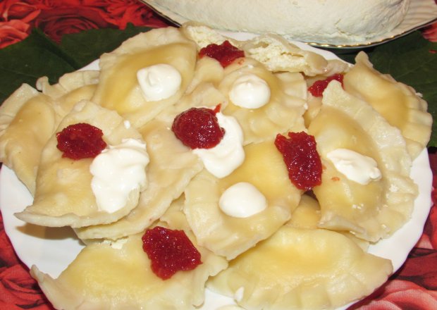 Fotografia przedstawiająca Pierogi z serem