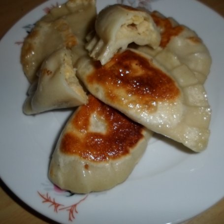 Krok 6 - Pierogi z soczewicy z serem feta foto