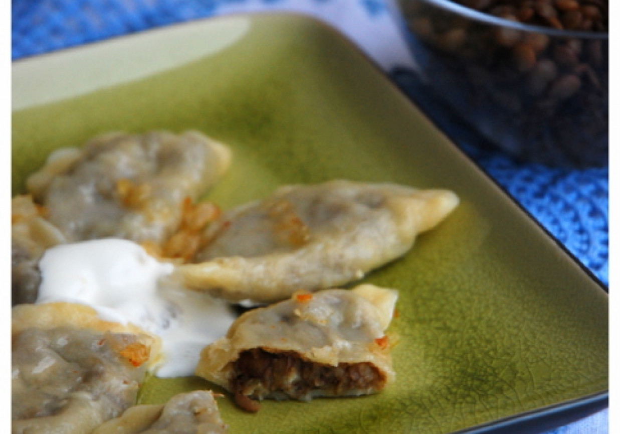 Pierogi z soczewicy foto
