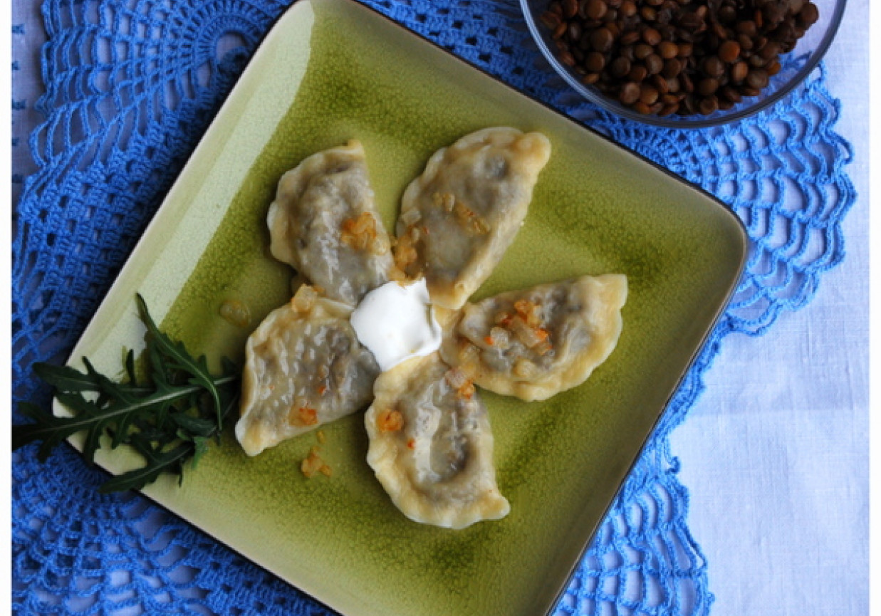 Pierogi z soczewicy foto