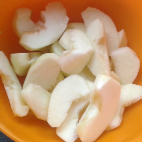 Krok 2 - pierożki serowe z jabłkiem  foto