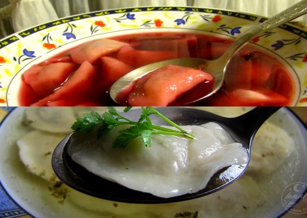 Fotografia przedstawiająca Pierożki z mięsem do zup