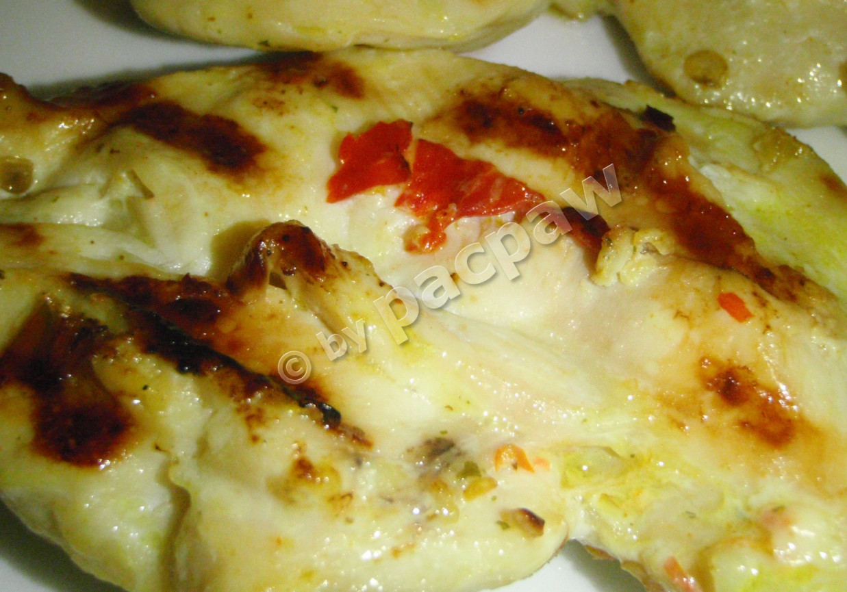 Pierś słodko-ostro marynowana foto