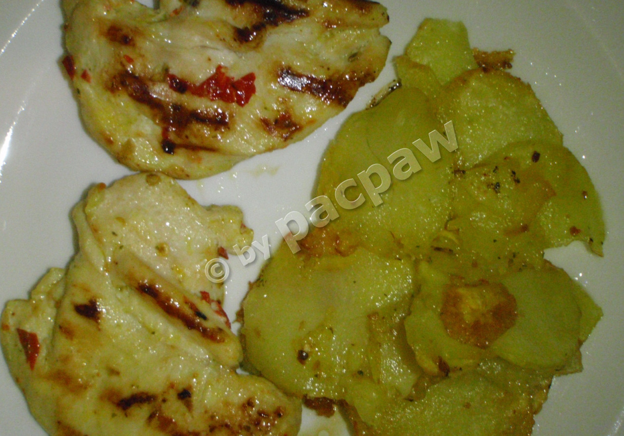 Pierś słodko-ostro marynowana foto