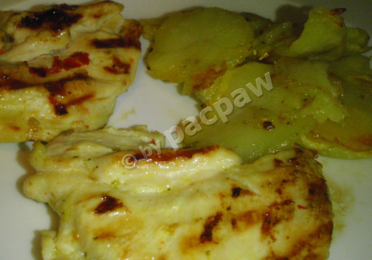 Pierś słodko-ostro marynowana foto