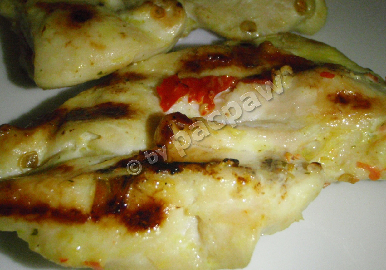 Pierś słodko-ostro marynowana foto