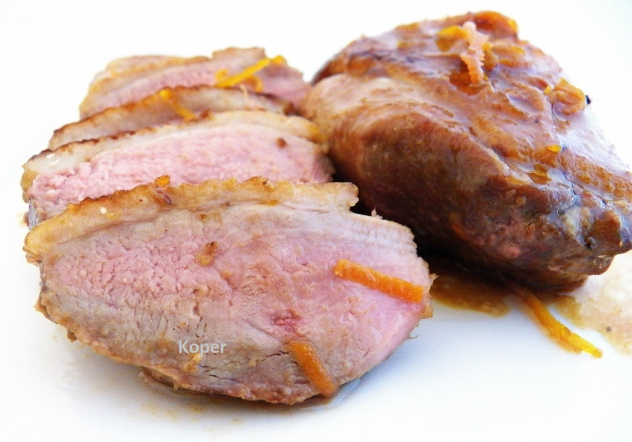 Pierś Z Kaczka W Pomarańczach Kwestia Smaku www.doradcasmaku.pl