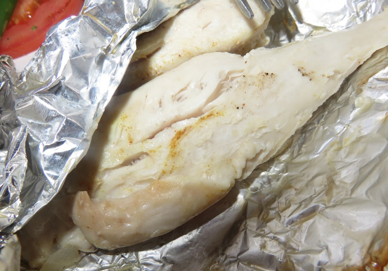 pierś z kurczaka grillowana w folii foto