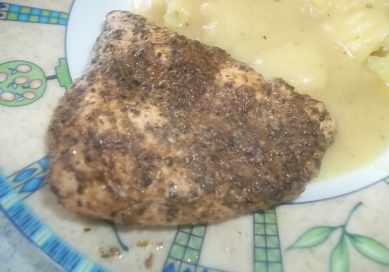 Pierś z kurczaka marynowana w occie balsamicznym foto
