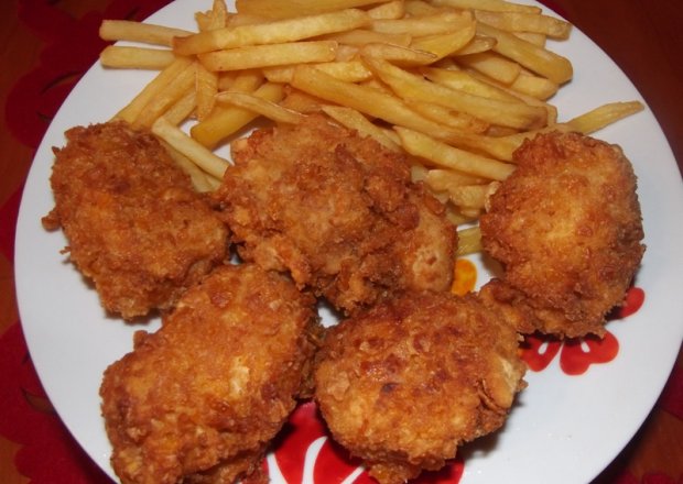 Fotografia przedstawiająca Pierś z kurczaka w chrupiącej panierce a'la KFC