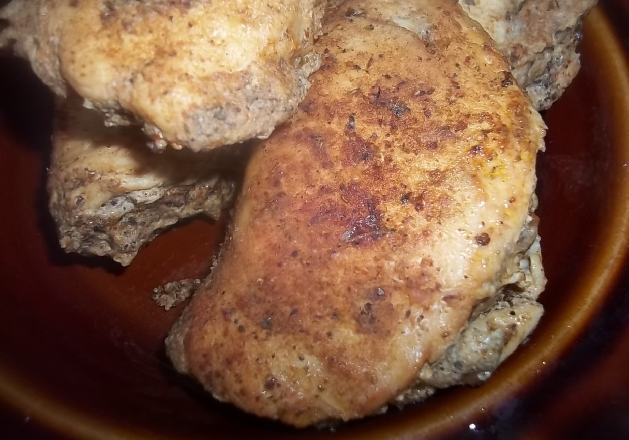 Pierś z kurczaka z mięsem mielonym foto