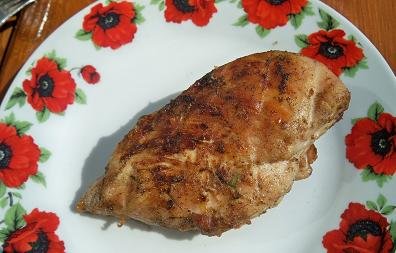 Fotografia przedstawiająca Piersi kurczaka z grilla