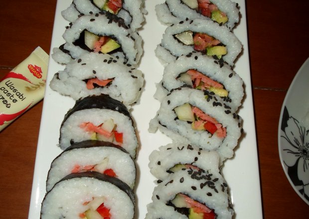 Fotografia przedstawiająca Pierwsze sushi