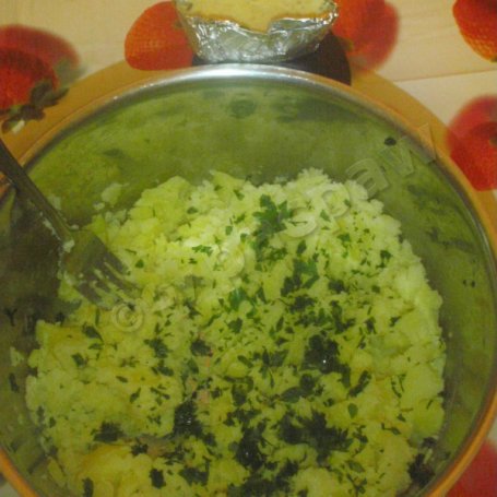 Krok 1 - Pikantna karkówka w sosie grzybowym podana z puree ziemniaczanym foto