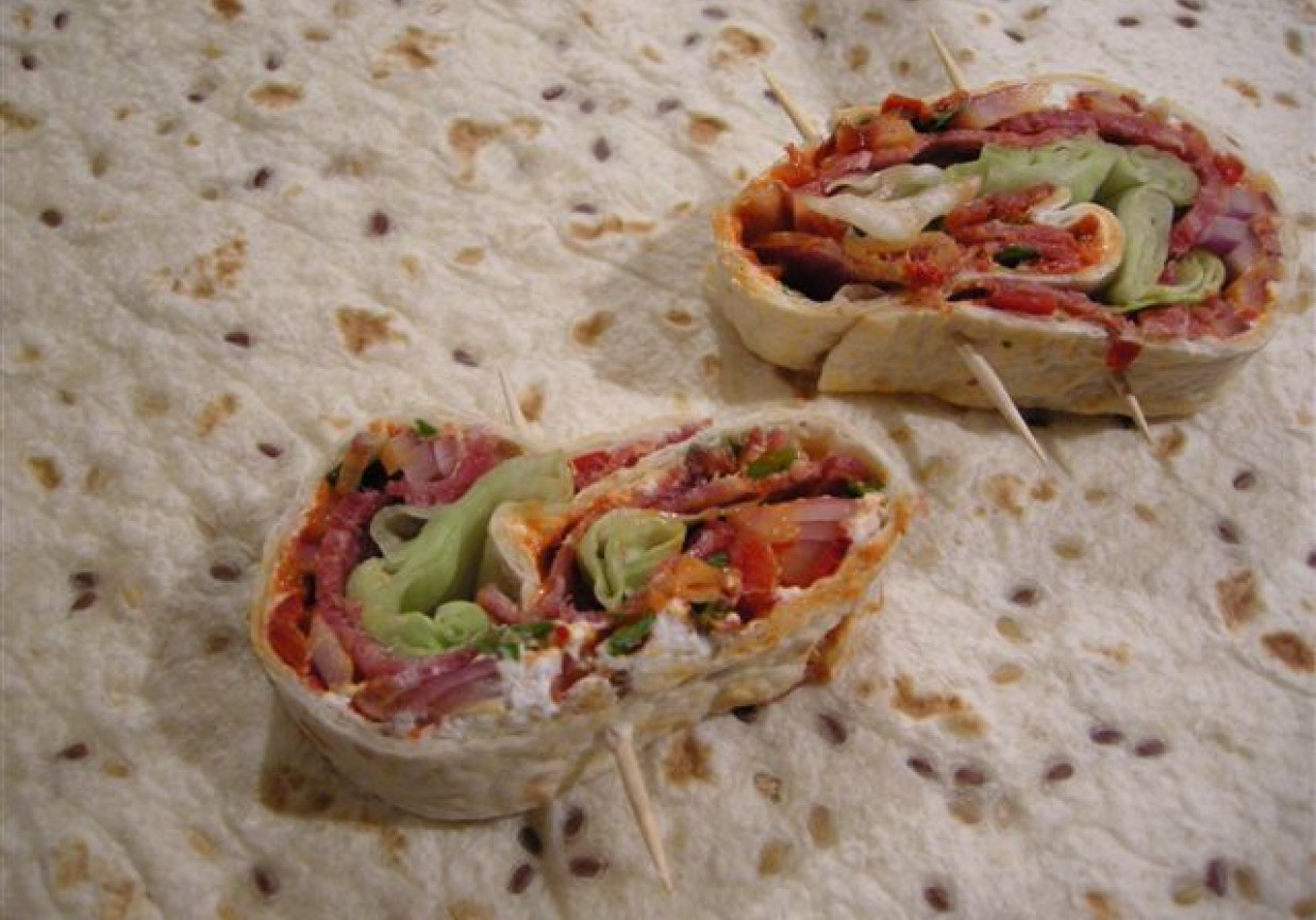 Pikantna przekąska foto