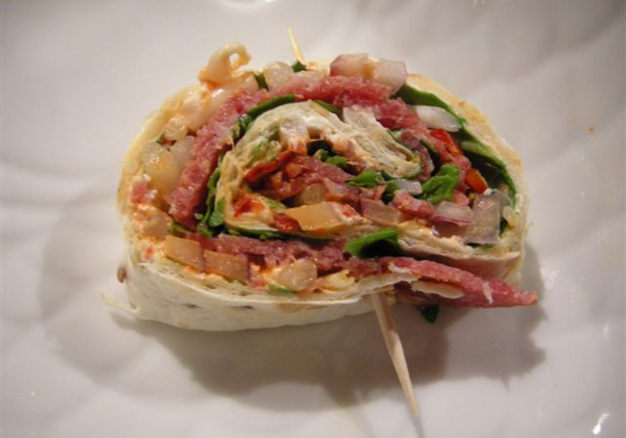 Pikantna przekąska foto