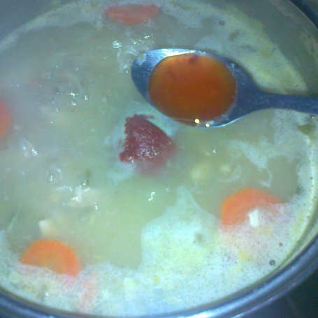 Krok 3 - Pikantna zupa fasolowa foto