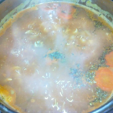 Krok 4 - Pikantna zupa fasolowa foto