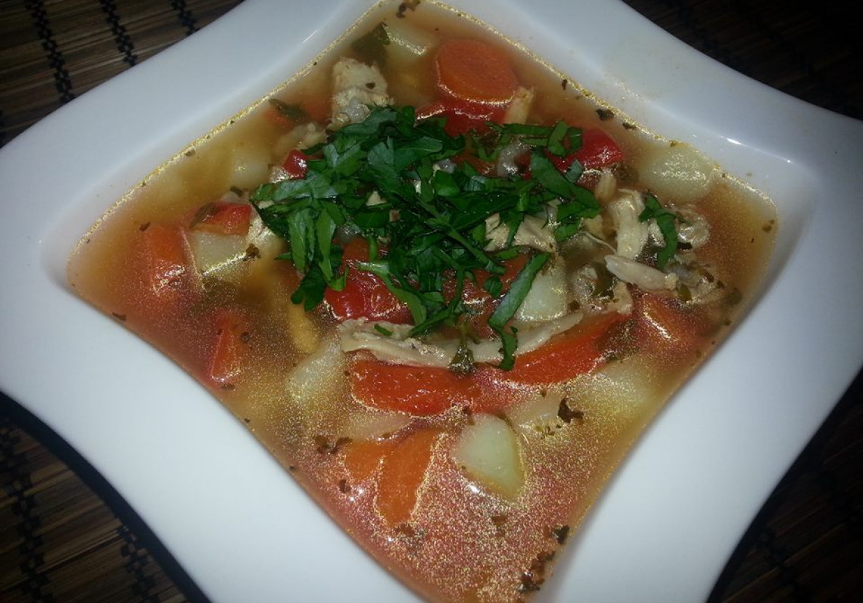 Pikantna Zupa z Papryką czerwoną foto