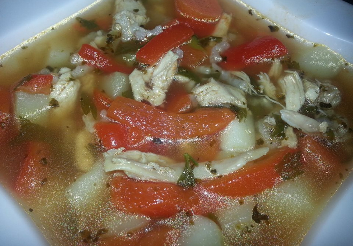 Pikantna Zupa z Papryką czerwoną foto