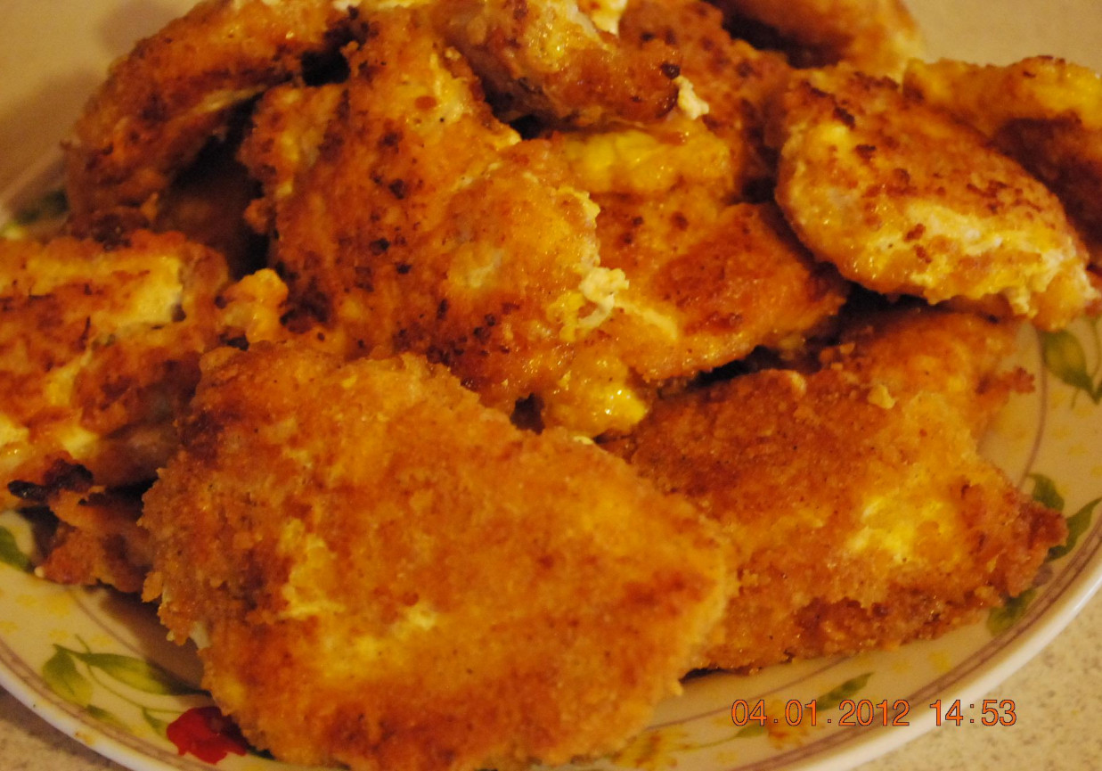 pikantne kaski z kurczaka foto