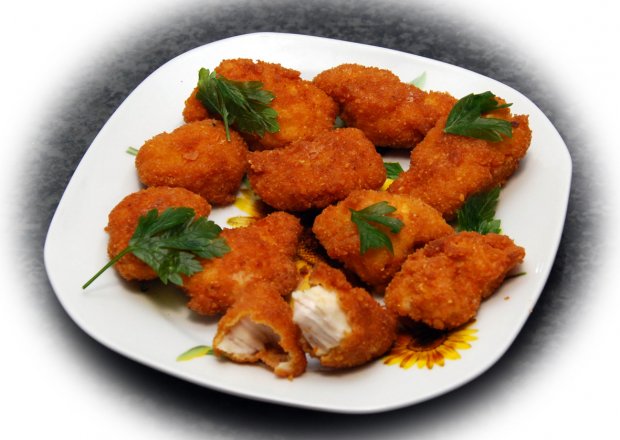 Fotografia przedstawiająca Pikantne kęski z kurczaka