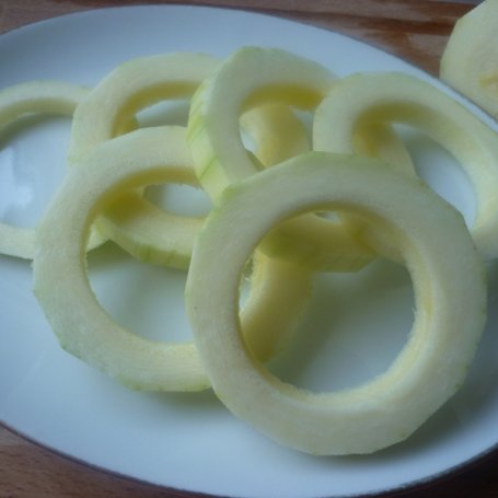 Krok 2 - Pikantne krążki z kabaczka foto