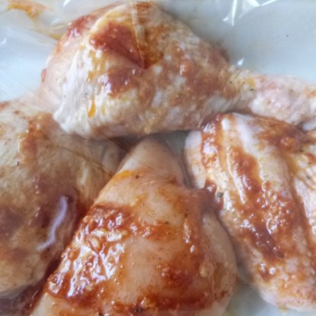 Krok 3 - Pikantne mięso z kurczaka foto