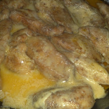 Krok 3 - pikantne piersi z kurczaka z nutą miodową foto