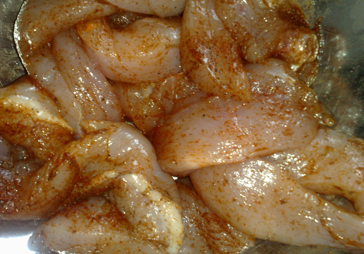 pikantne piersi z kurczaka z nutą miodową foto