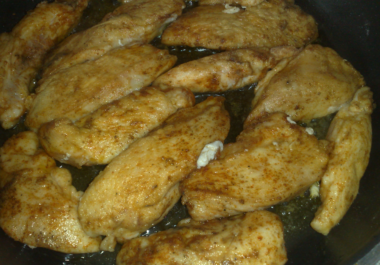 pikantne piersi z kurczaka z nutą miodową foto