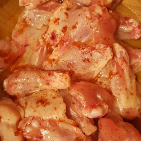 Krok 2 - Pikantne skrzydełka w panierce foto