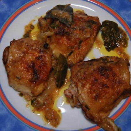 Krok 4 - Pikantne udźce z kurczaka z nutą cynamonu foto