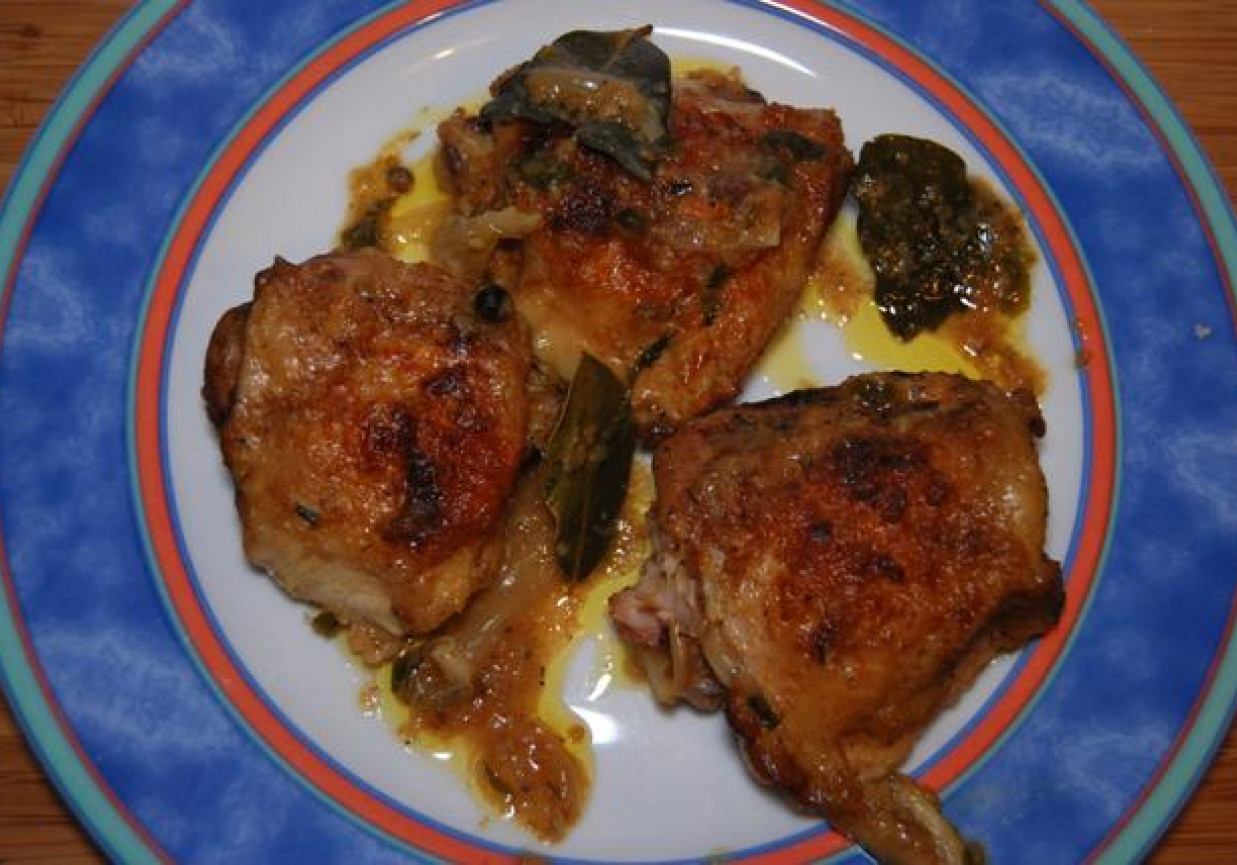 Pikantne udźce z kurczaka z nutą cynamonu foto