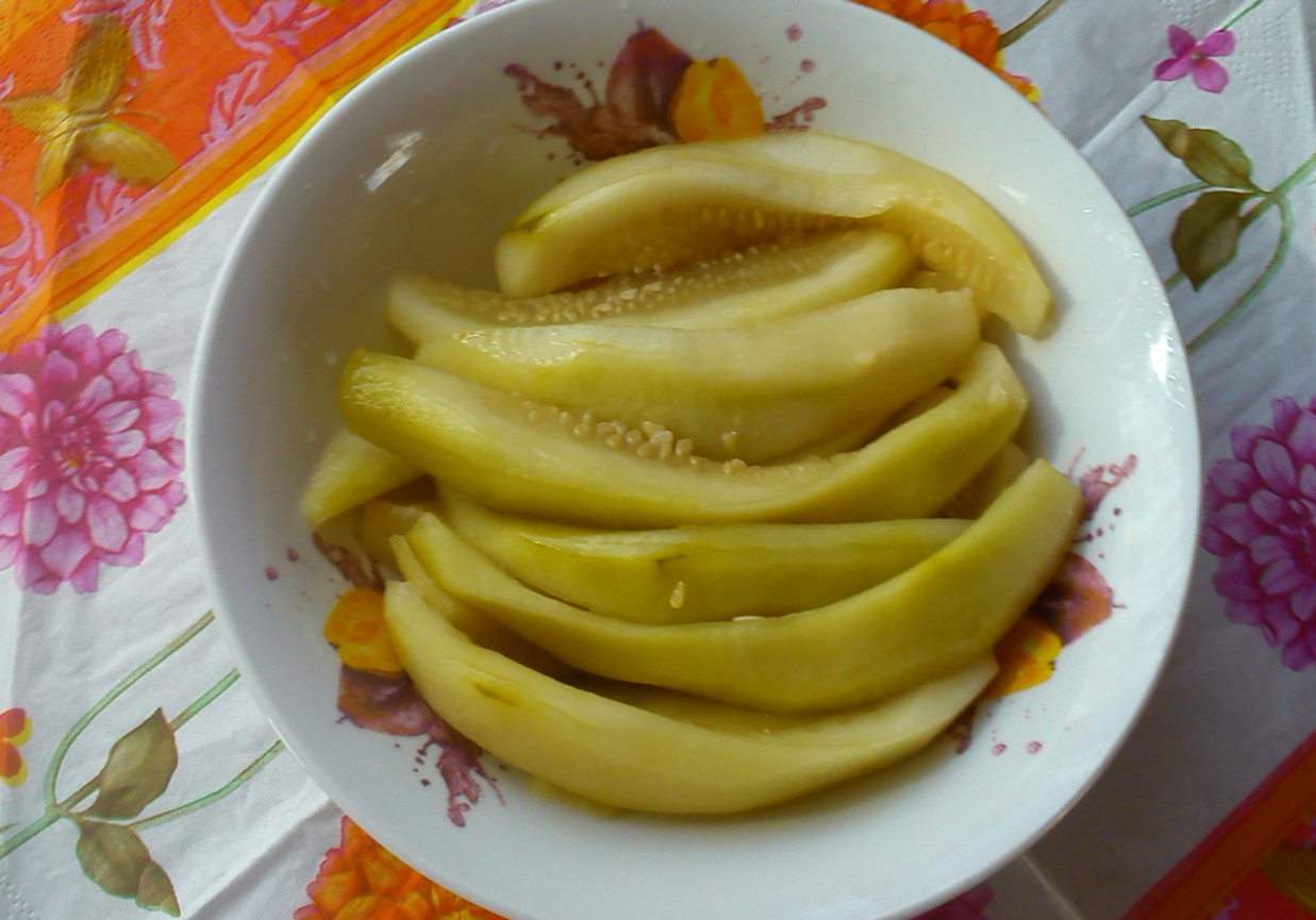 Pikle w miodzie foto