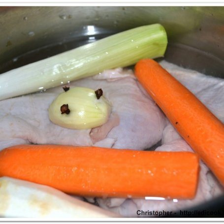 Krok 1 - Pilaw  i  kurczak z sosem grzybowym. foto