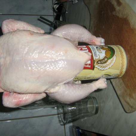 Krok 1 - Piwny kurczak. foto